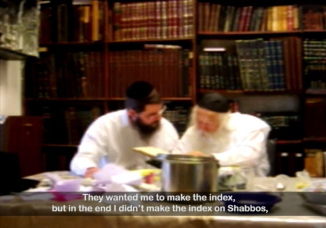 Maran Shlita speaks about the index to the Sefer of the Chazon Ish